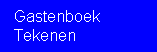 Teken het gastenboek
